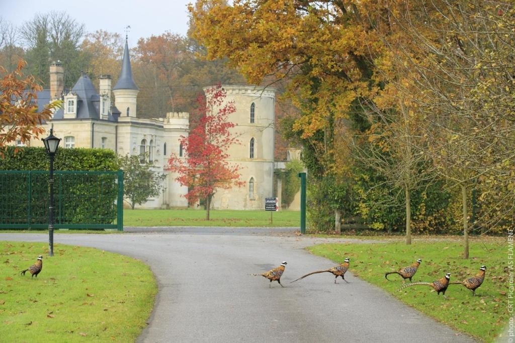 Bruyères-et-Montbérault Chateau De Breuil B&B 외부 사진