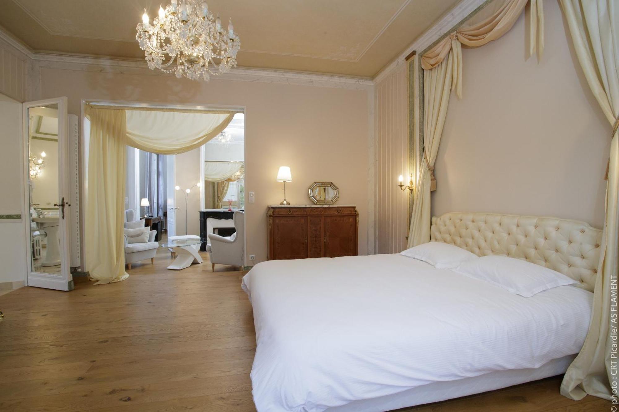 Bruyères-et-Montbérault Chateau De Breuil B&B 객실 사진